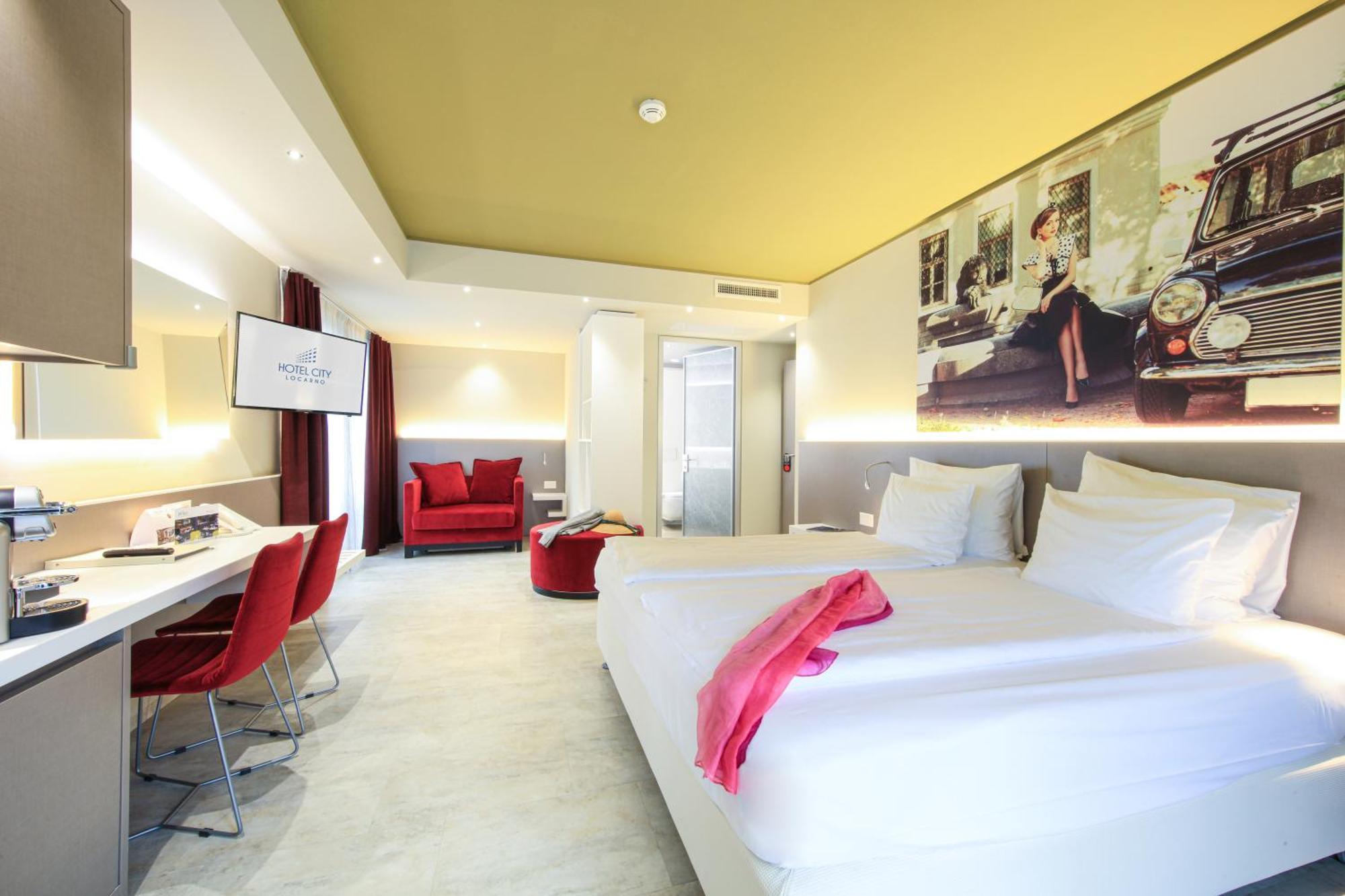 Hotel City Locarno Kültér fotó