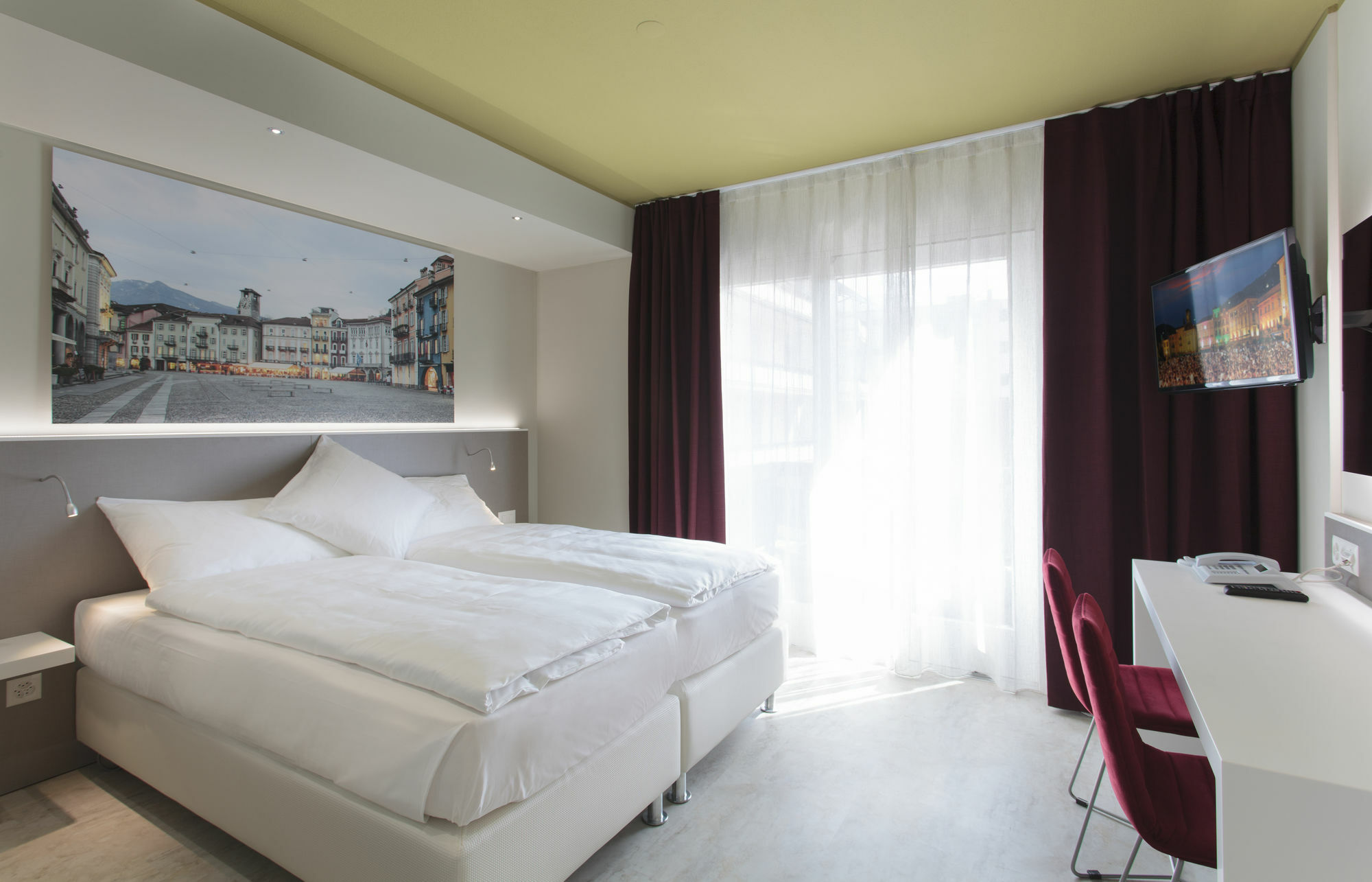 Hotel City Locarno Kültér fotó